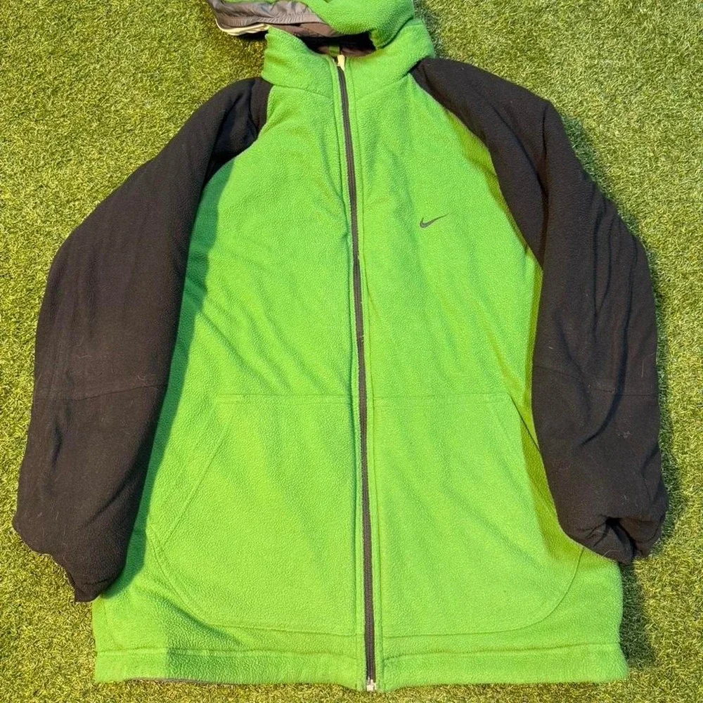 Vintage Nike Reversible Hooded Jacket (Approx. Size L/XL)